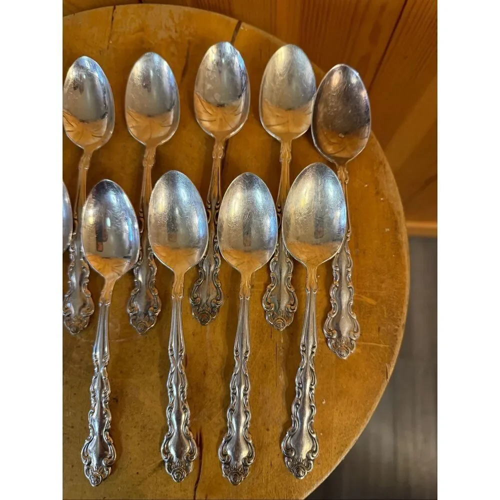 Oneida Community 1971 BEETHOVEN Pattern Teaspoons 13 Pieces (6569)